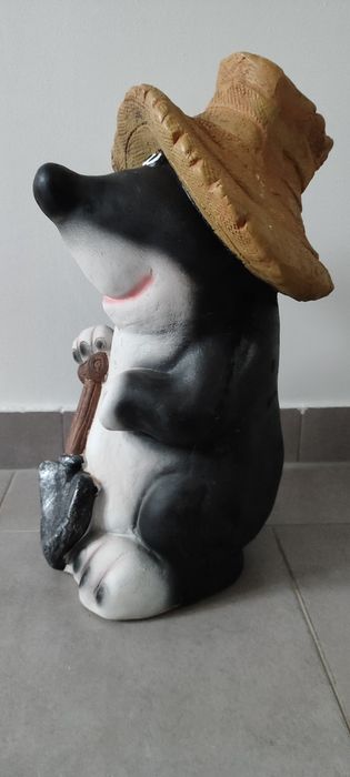 Kret duży figurka ogrodowa