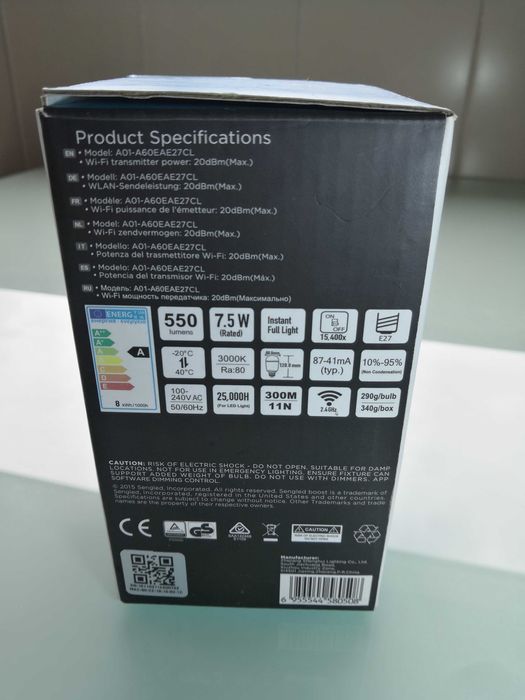 Sengled Boost, LED Bulb with WiFi Repeater Controlled via App64354217760514122