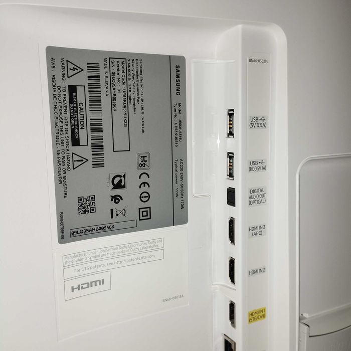 Telewizor Samsung 55 cali SMART zakrzywiony biały