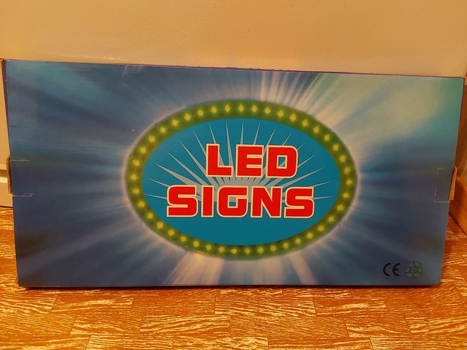 Вывеска LED чай кава