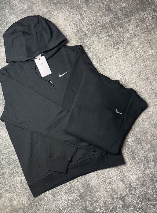 Bluza Basic Nike Czarna L *NOWA* z kieszenią i kapturem