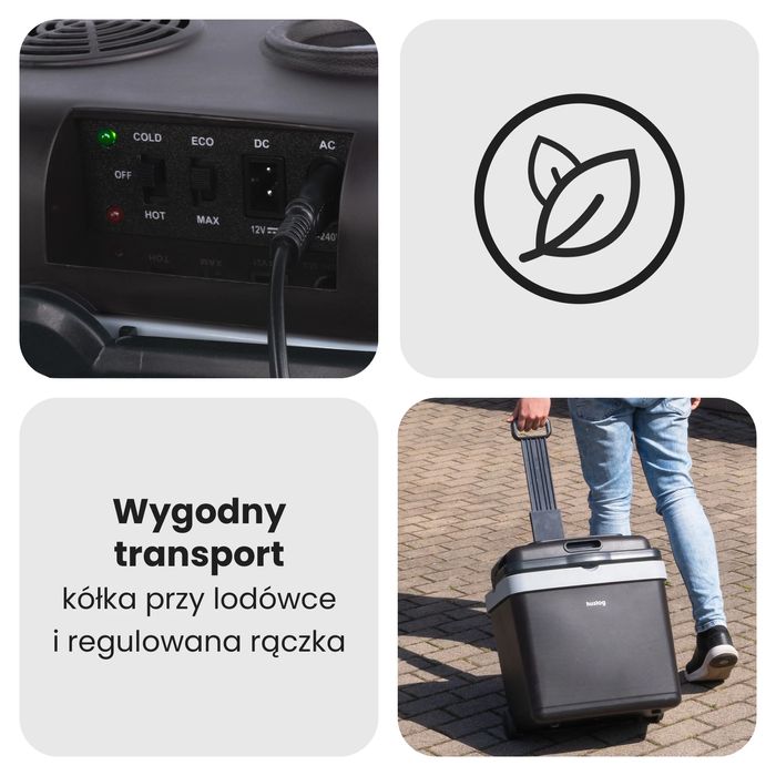 Lodówka turystyczna na kółkach 33 L