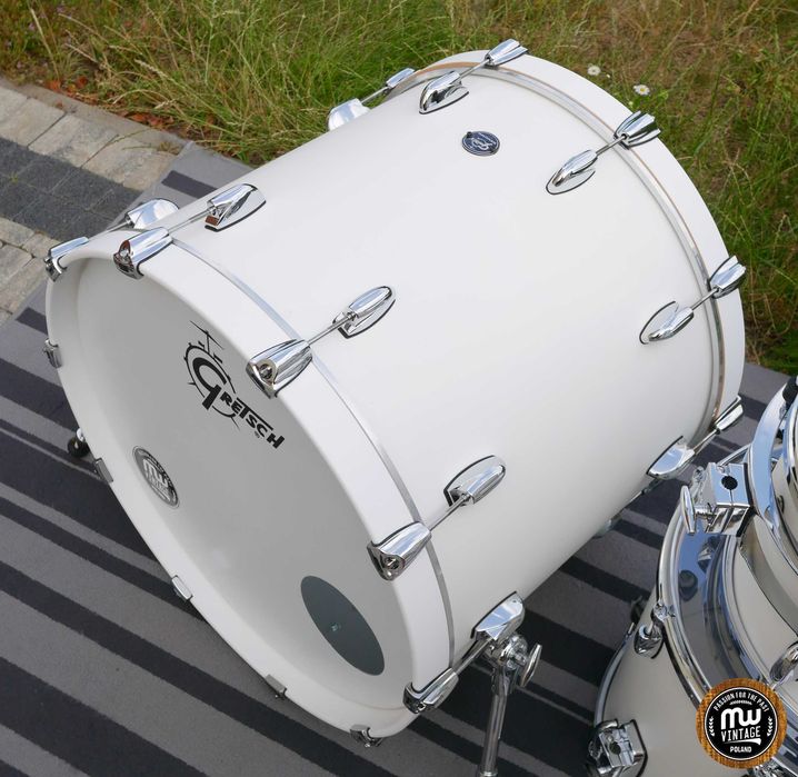 ‼️ Perkusja Gretsch Renown Maple 22", 10”, 12", 16" Satin White ‼️