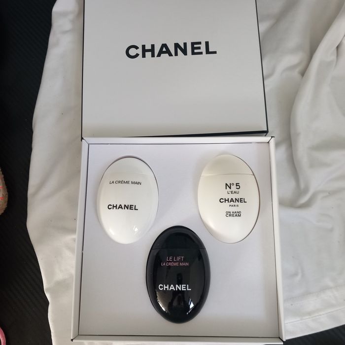 Zestaw 3 nowych kremów Chanel w pudełku na prezent 3 x 50 ml