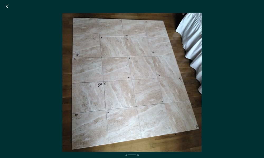 Плитка для пола керамогранит 33,3х33,3 мм., толщина 8 мм.