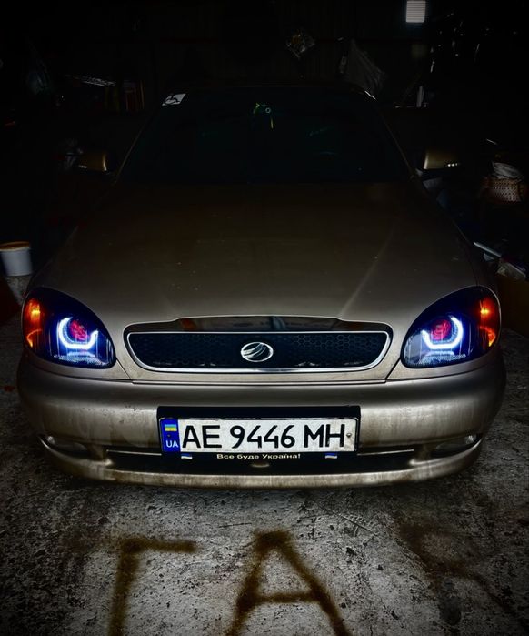 Тюнинг оптики ланос