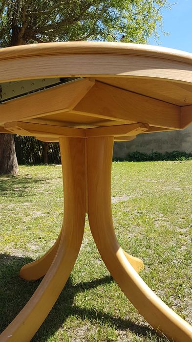 stół okrągły Fi 95cm rozkładany do 125 cm