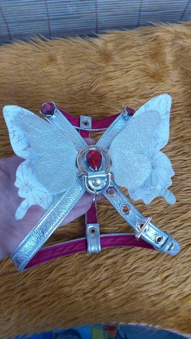 кожаная шлея для собаки