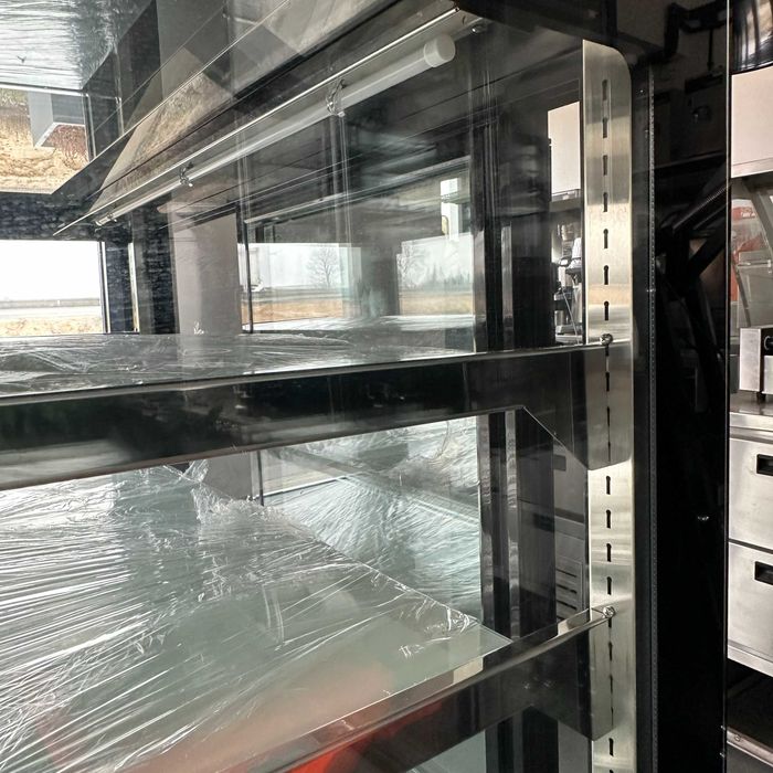 Witryna cukiernicza chłodnicza Tefcold LPD1203F/BLACK