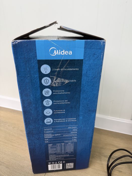 Midea termowentylator grzejnik elektryczny 2000W