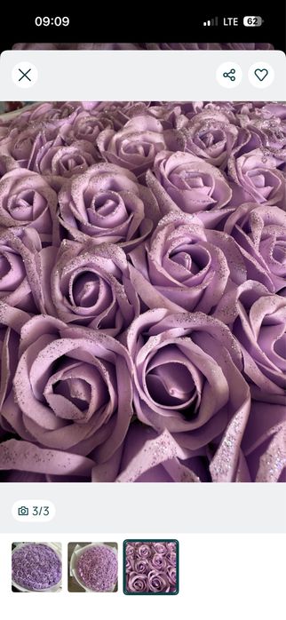 Мильні троянди 101 шт