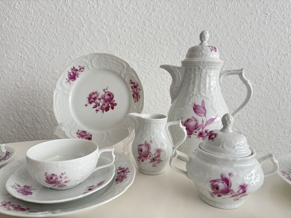 Serwis do herbaty Rosenthal Sanssouci Biały