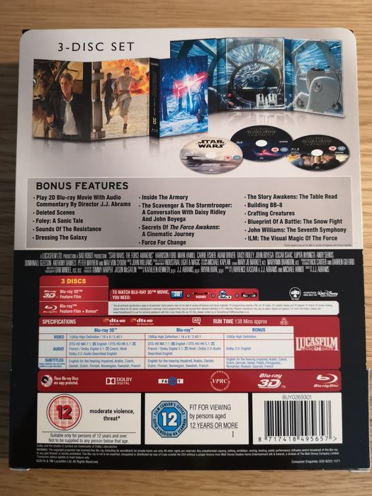 Filmes Blue-ray 3d e 2d
