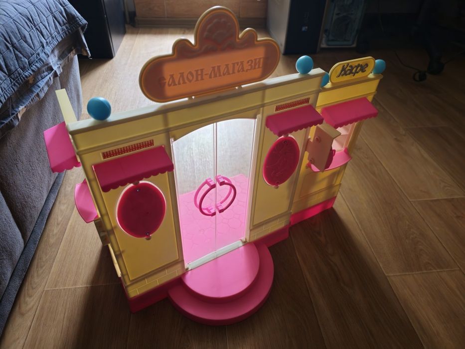 ляльковий ігровий комплект "салон-магазин" іграшкові меблі барбі barbi