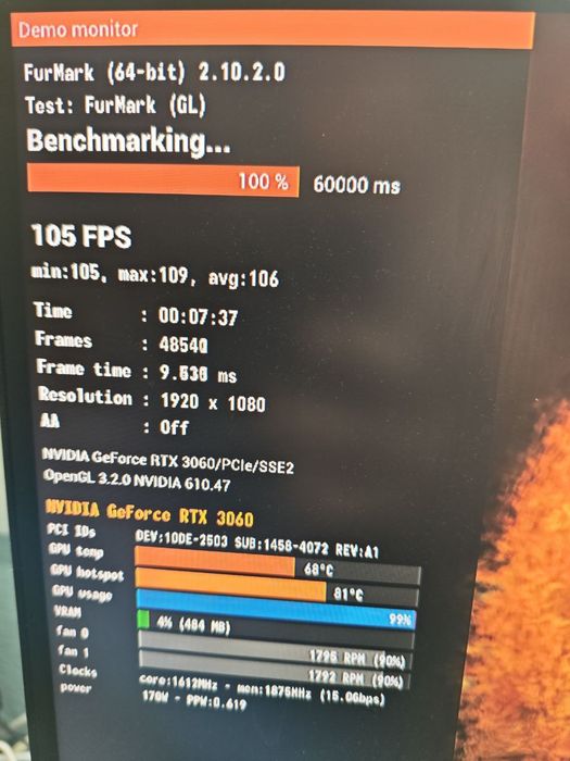 Відеокарта Gigabyte RTX 3060 Eagle 12 Gb