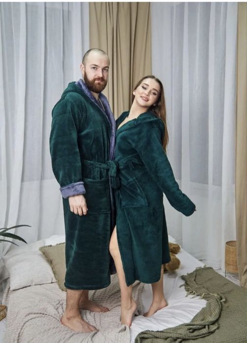 Новий чоловічий теплий халат ххл