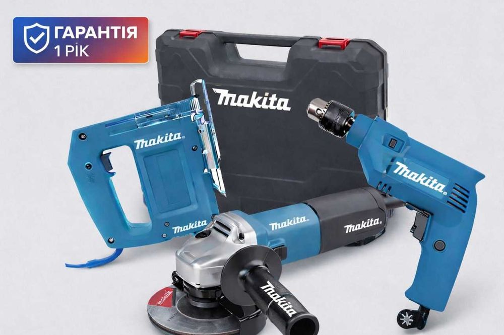 Набор інструментів‼️ Набор електроінструментів- лобзик дрель болгарка