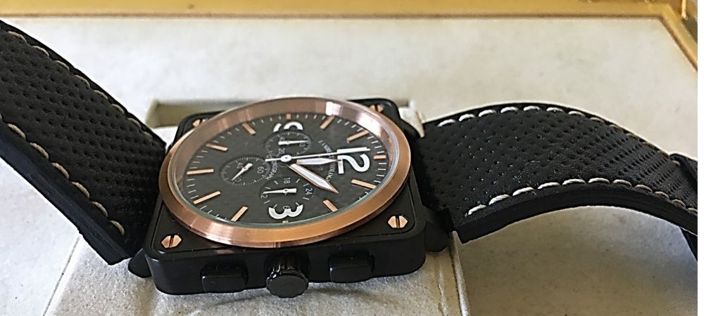 Lamberti Orologi cronógrafo quatzo novo