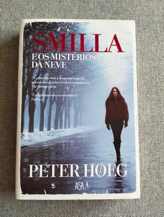 Livro "Smilla e os mistérios da neve" Peter Hoeg