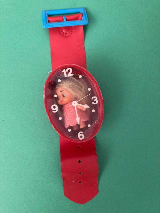Bonequinhas estilo Liddle kiddle em Relógio Porta-moedas Anos 80