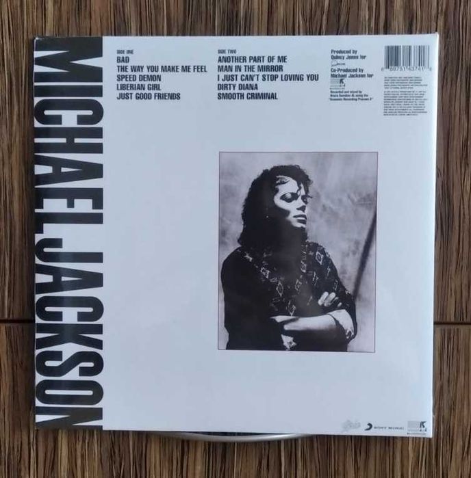 MICHAEL JACKSON CDセット　「BAD」picture label musicgoldmine.com - Michael Jackson Bad Epic Records Label Award
