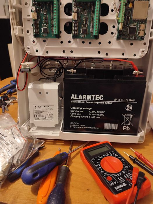 Montaż serwis alarmów Satel Pruszków Granica Milanówek Komorów Ursus