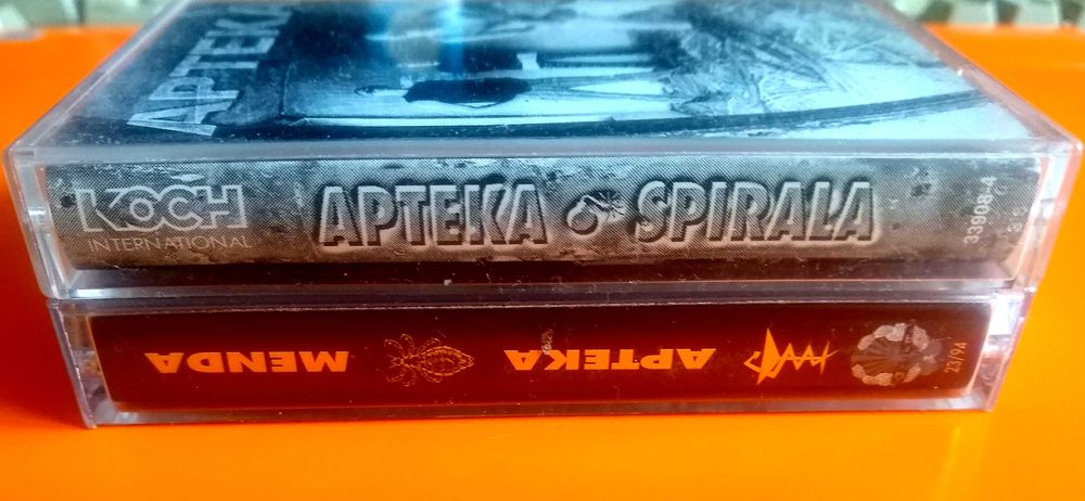 Apteka. Menda. Spirala. Kasety.