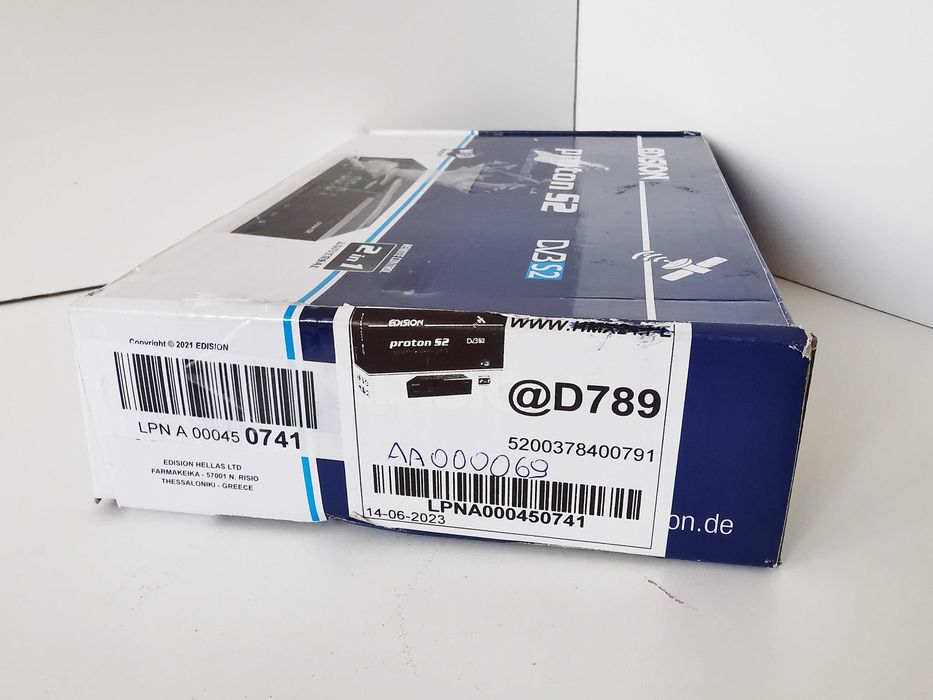 Dekoder Tuner Satelitarny TV Edision Proton S2 DVB-S2