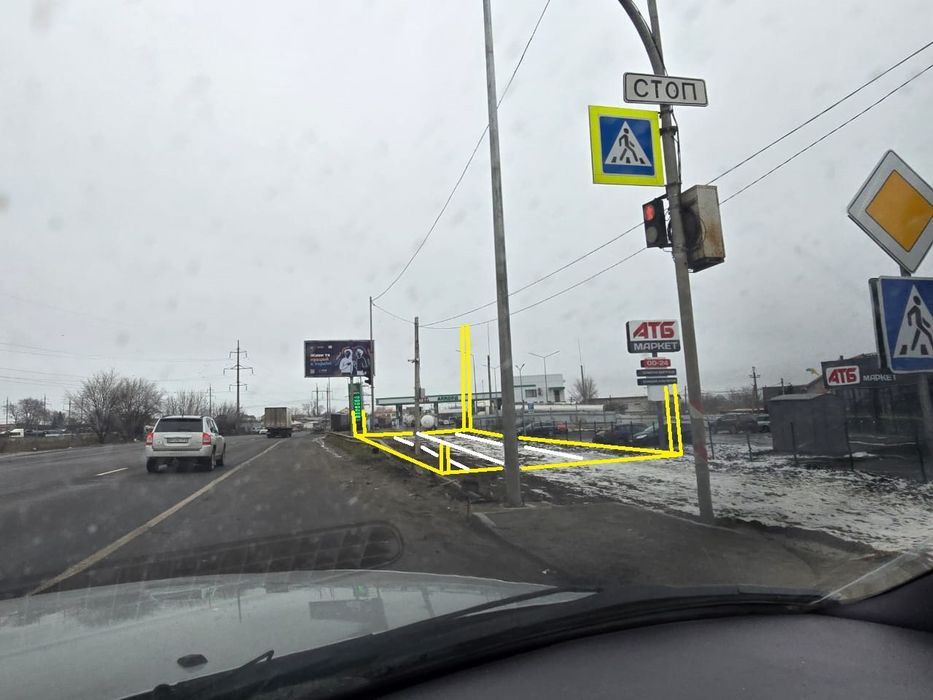 Окружная/Пастера. 1я линия, фасад Атб