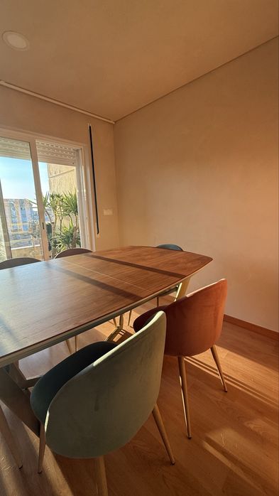 Mesa de Jantar  Extensível 180/260 × 110 cm