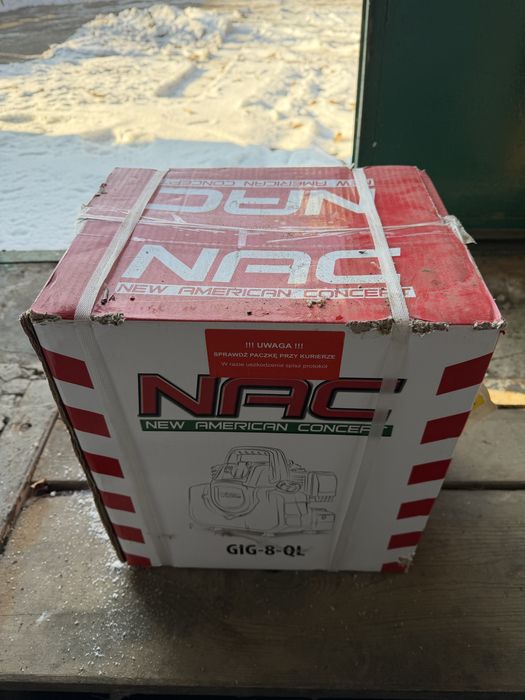 Продам новий бензиновий генератор NAC GIG-8QL