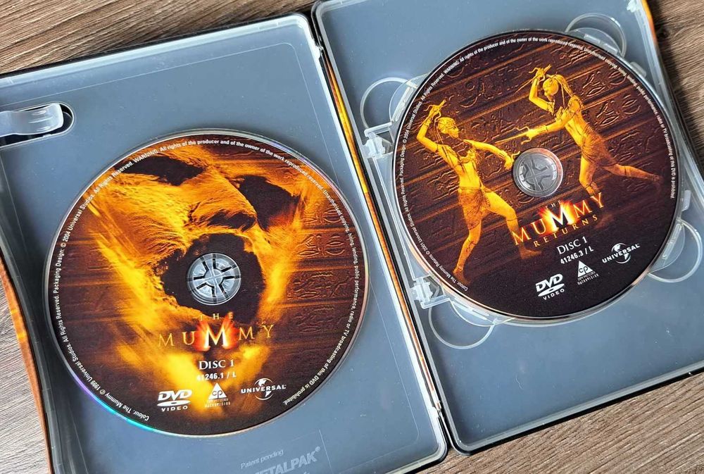 Mumia Trylogia 3xDVD Steelbox