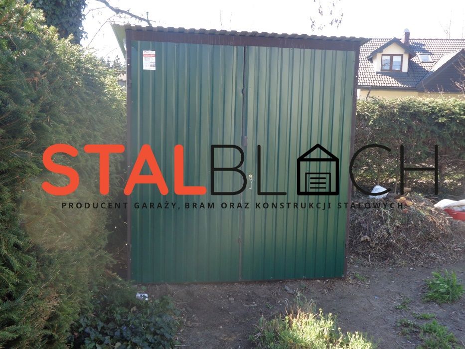 Garaż 3x5 Drewnopodobny