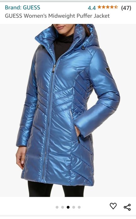 Куртка пальто пуховик GUESS  Розмір M и L  Оригинал Гесс klein
