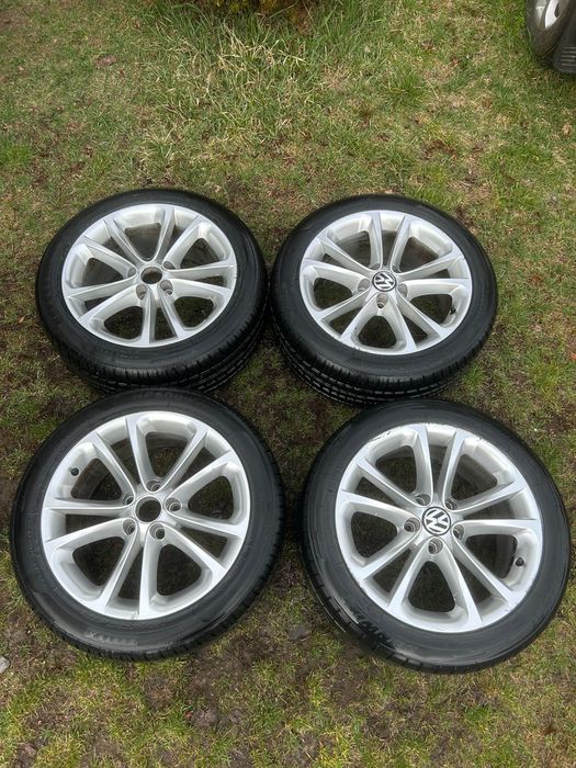 Oryginalne Koła alufelgi Audi Vw cc 5x112 17 cali 235/45r17