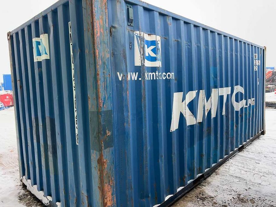 Kontener morski 20’DC używany, sprawny, 6-metrowy