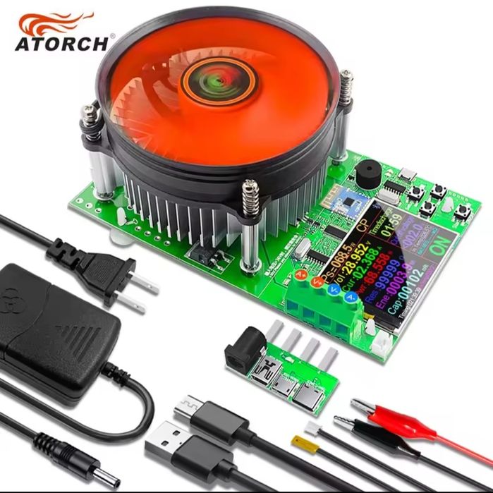 Электронная нагрузка Atorch DL24 150 Вт с тестером USB постоянного ток