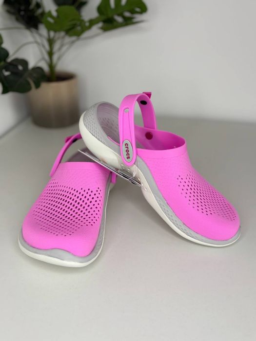 Жіночі Крокси Crocs LiteRide 360 рожеві