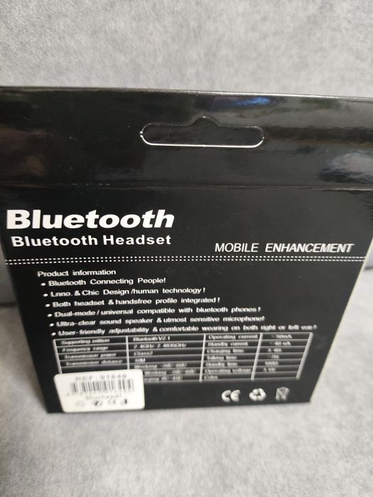 Nowy zestaw słuchawkowy Bluetooth