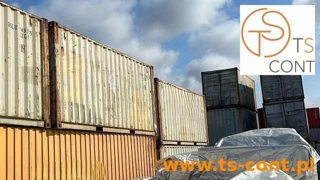 Kontener morski magazynowy budowlany 20 DV używany – TS-CONT