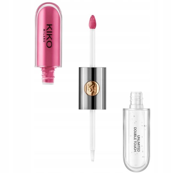 dwuetapowa szminka błyszczyk kiko milano 118 orchid 2x3ml