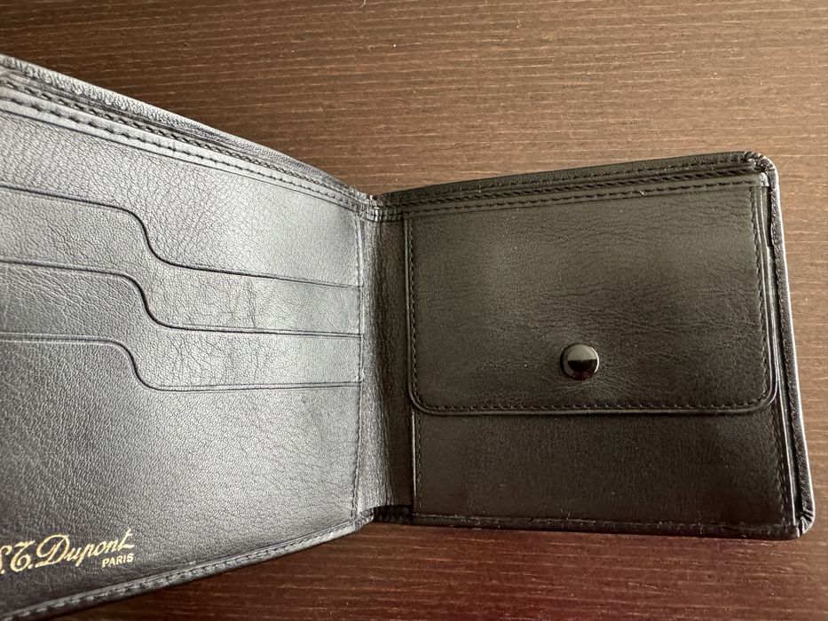 Carteira com porta moedas da St. Dupont