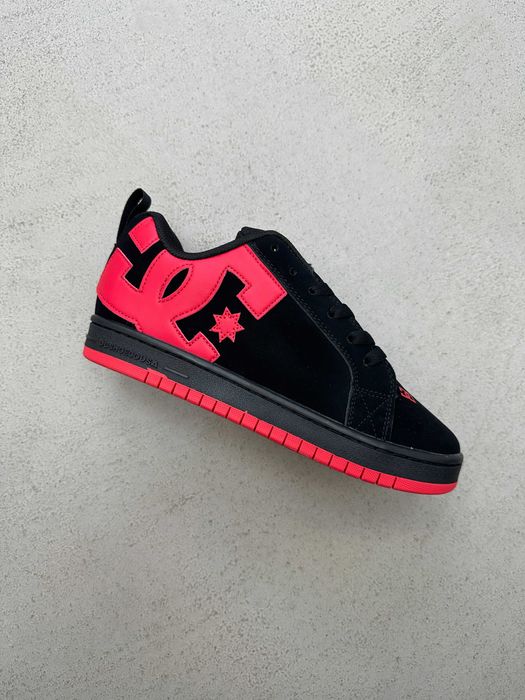 !SALE! DC Shoes Court Graffik Black/Red 36 37 38 39 40 41 дс дісі