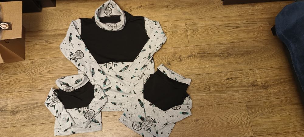 Bluza do karmienia i dla dziecka