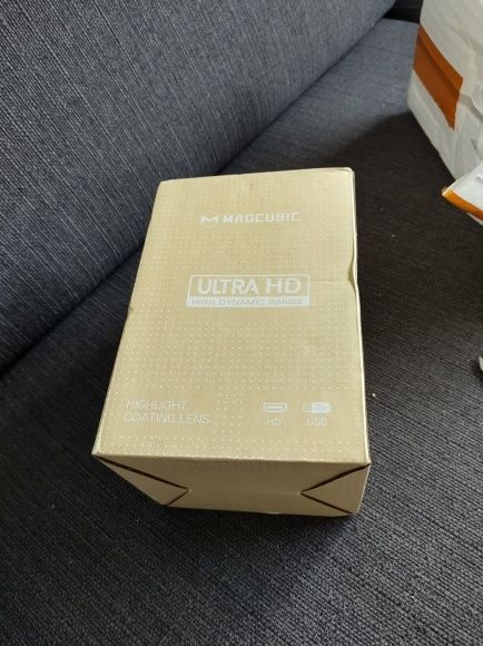 Проектор Magicube HY300PRO,екран HD,яскравість 300ANSI,сірий,Android