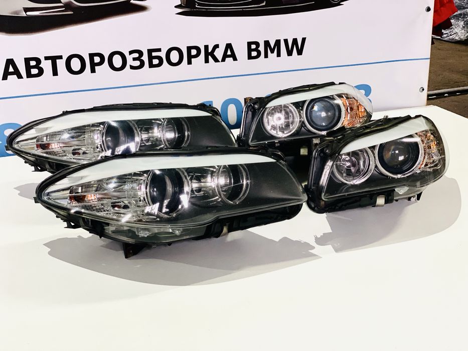 Фари BMW F10 F11 Галоген з Лінзою Фара Права Ліва f10 f11 Дорестайлінг