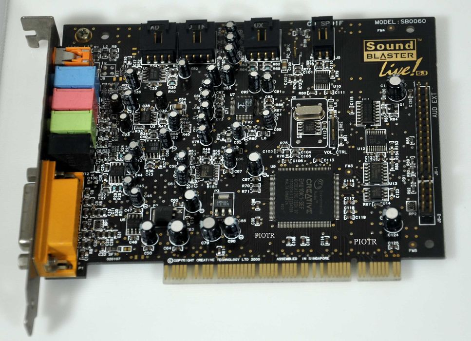 Karta muzyczna Creative Sound Blaster X-Fi Xtreme SB0460 PCI 7.1 24bit
