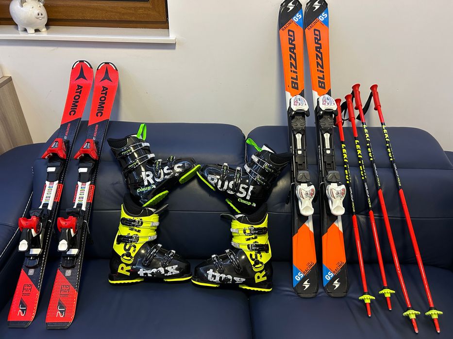 Narty Blizzard Racing GS Junior 120cm + wiązania