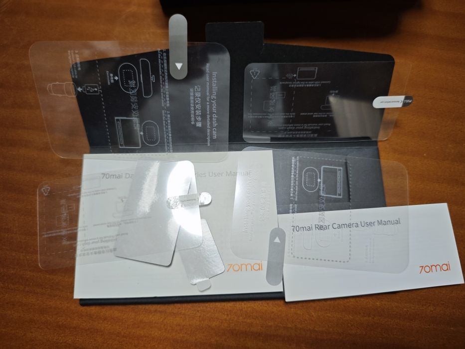 Dash Cam 70mai A800s + Câmara traseira RC06 + Kit hardware UP02