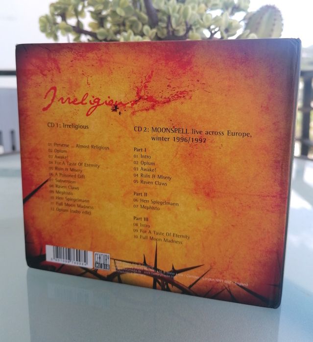 Moonspell - Irreligious (Ed. Limitada - 2 CDS)